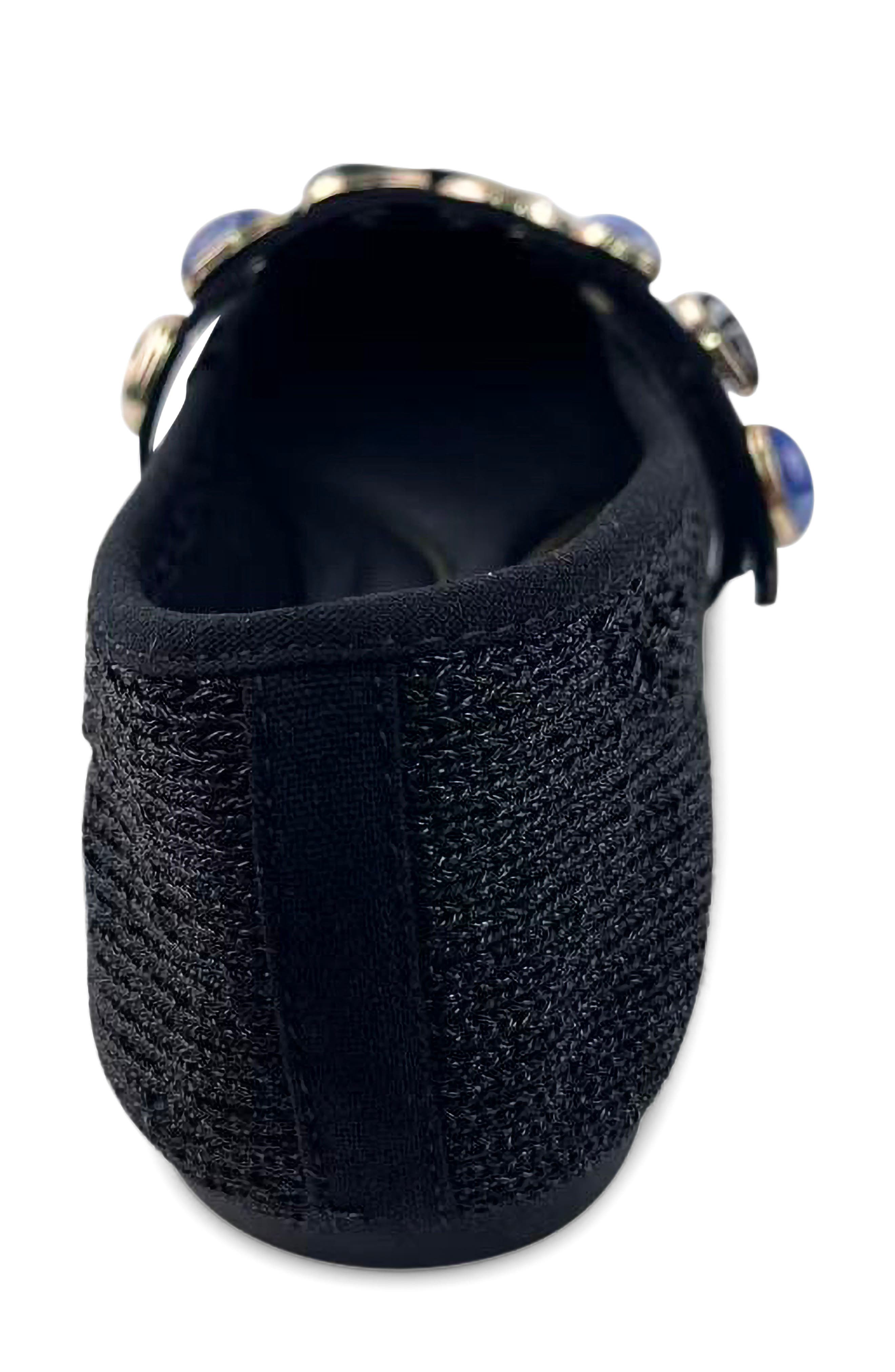 Kenneth Cole Zeta Stones Embellished Knit Ballet Flat, Alternate, color, 