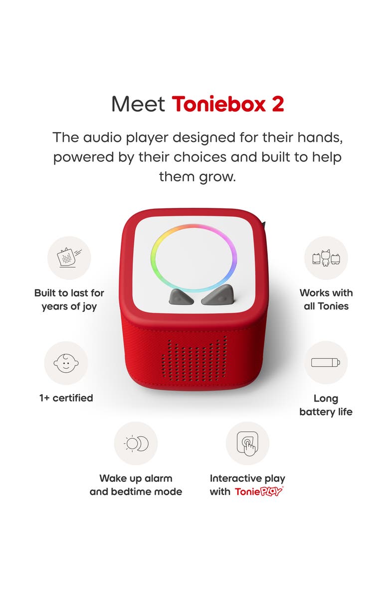 tonies Toniebox 2 & 3-Pack Spanish Sesame Street Characters Bundle, Alternate, color, 