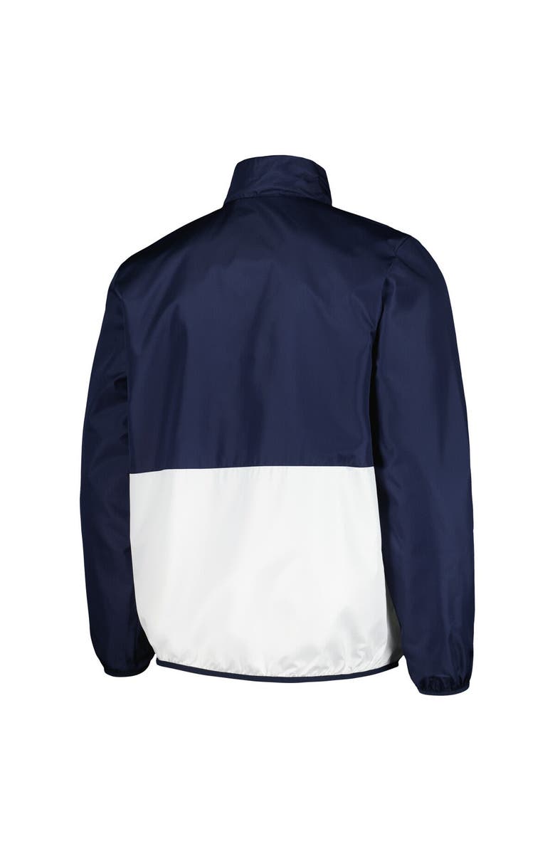 G-III SPORTS BY CARL BANKS Men's G-III Sports by Carl Banks Navy Penn State Nittany Lions Cornerman Half-Zip Top, Alternate, color, 