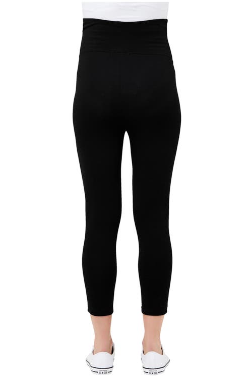 Ripe Maternity Tempo Stretch Nylon Pocket Maternity Leggings In Black