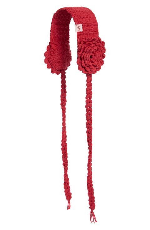 Wool Crochet Earmuffs