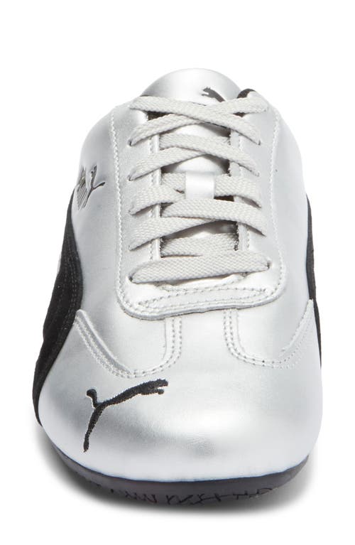 Puma Speedcat Metallic Sneaker In Silver