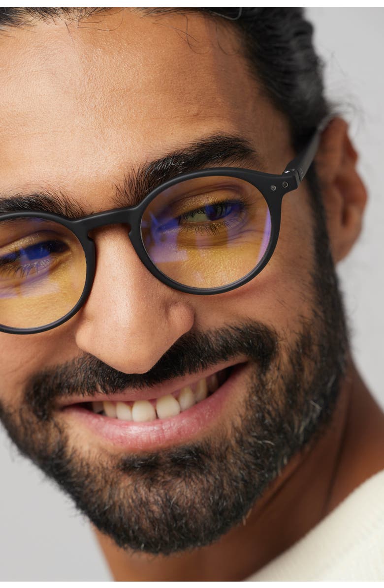 IZIPIZI #D 48mm Pantos Screen Glasses, Alternate, color, Black