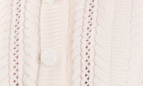 ENDLESS ROSE ENDLESS ROSE CABLE STITCH CARDIGAN