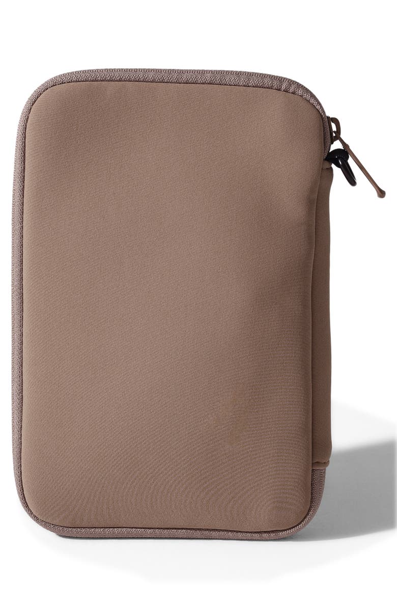 POP UPS BRAND Water Resistant Neoprene Passport Wallet, Alternate, color, Mocha