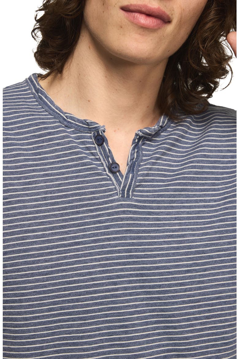 Stripe Venice Burnout Henley, Alternate, color, BLUE MULTI