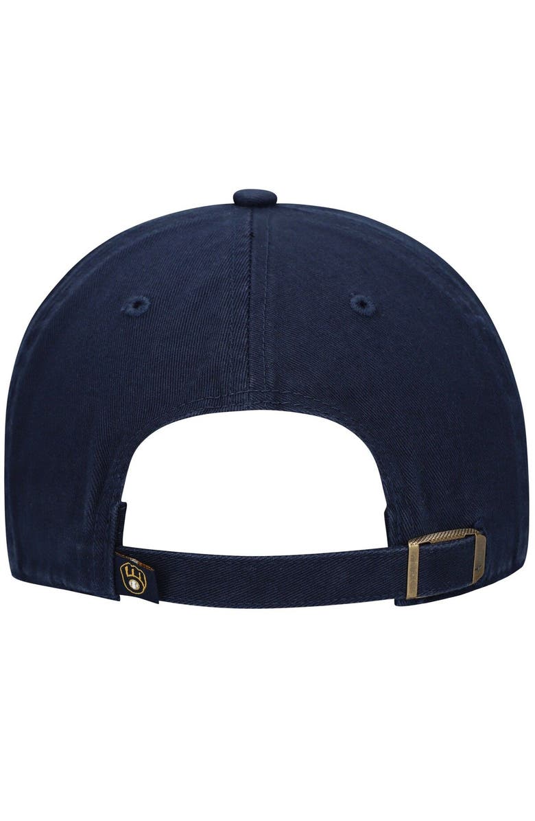 '47 Men's '47 Navy Milwaukee Brewers Clean Up Adjustable Hat, Alternate, color, 