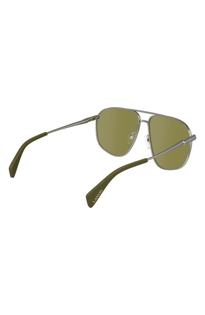 Lanvin 59mm Sequence Aviator Sunglasses, Alternate, color,