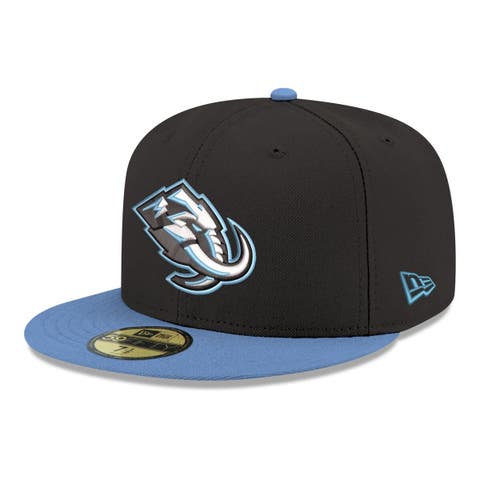 Men's New Era  Black Utah Mammoth Core Logo Two-Tone 59FIFTY Fitted Hat