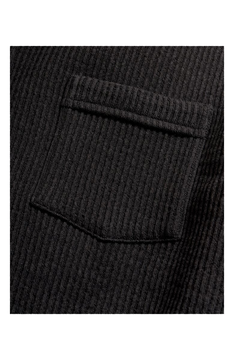 Billy Reid Drop Stitch Long Sleeve Polo, Alternate, color, 