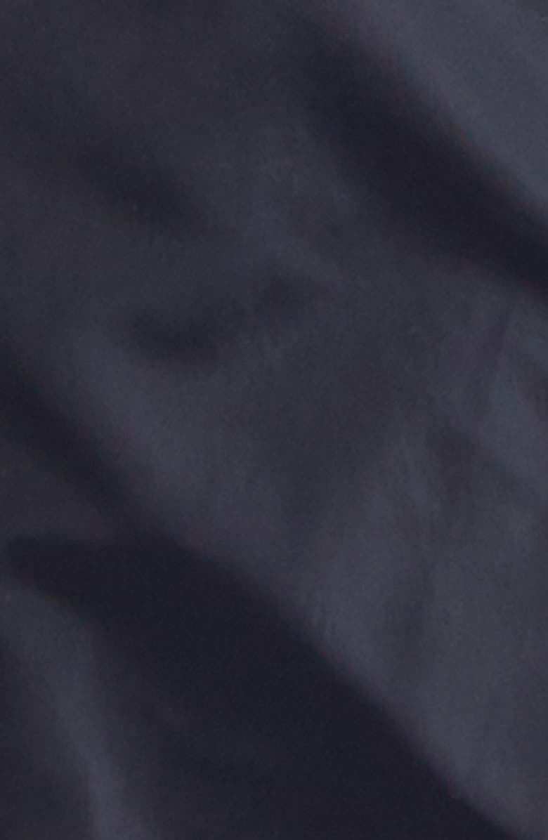 Moncler Logo Patch Swim Trunks, Alternate, color, Naval Blue