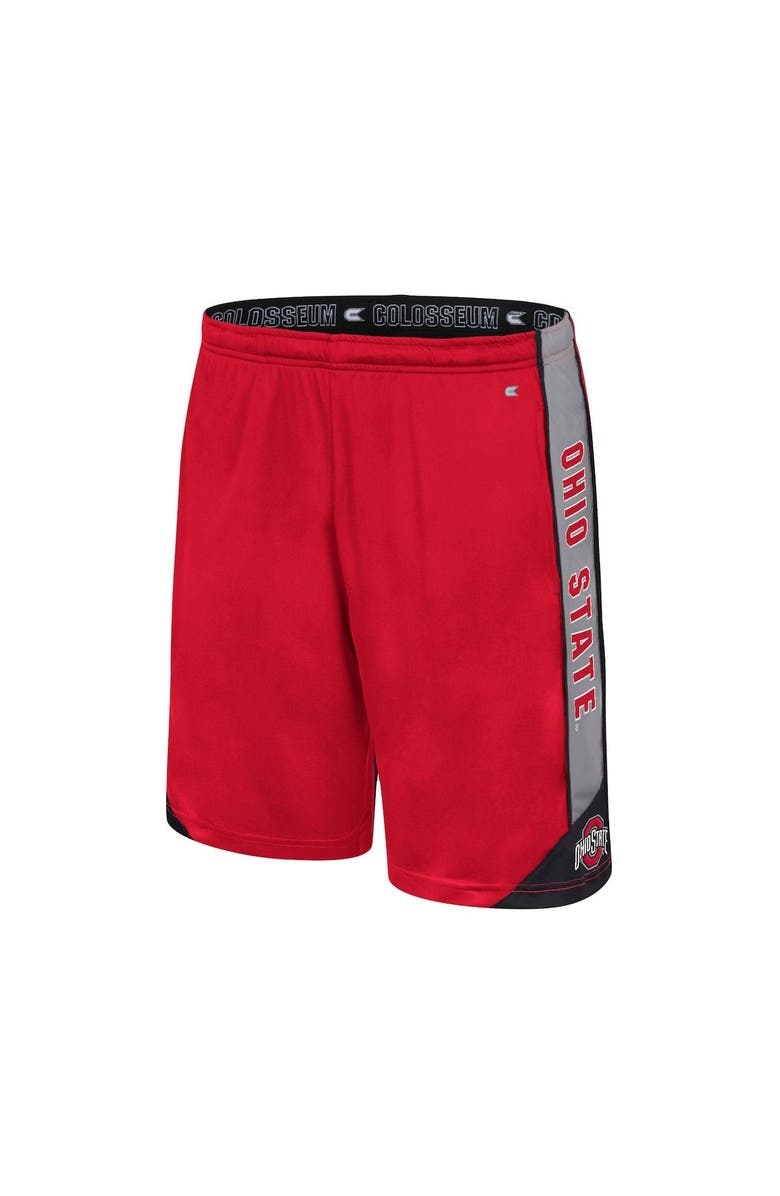 COLOSSEUM Men's Colosseum Scarlet Ohio State Buckeyes Haller Shorts, Alternate, color, 