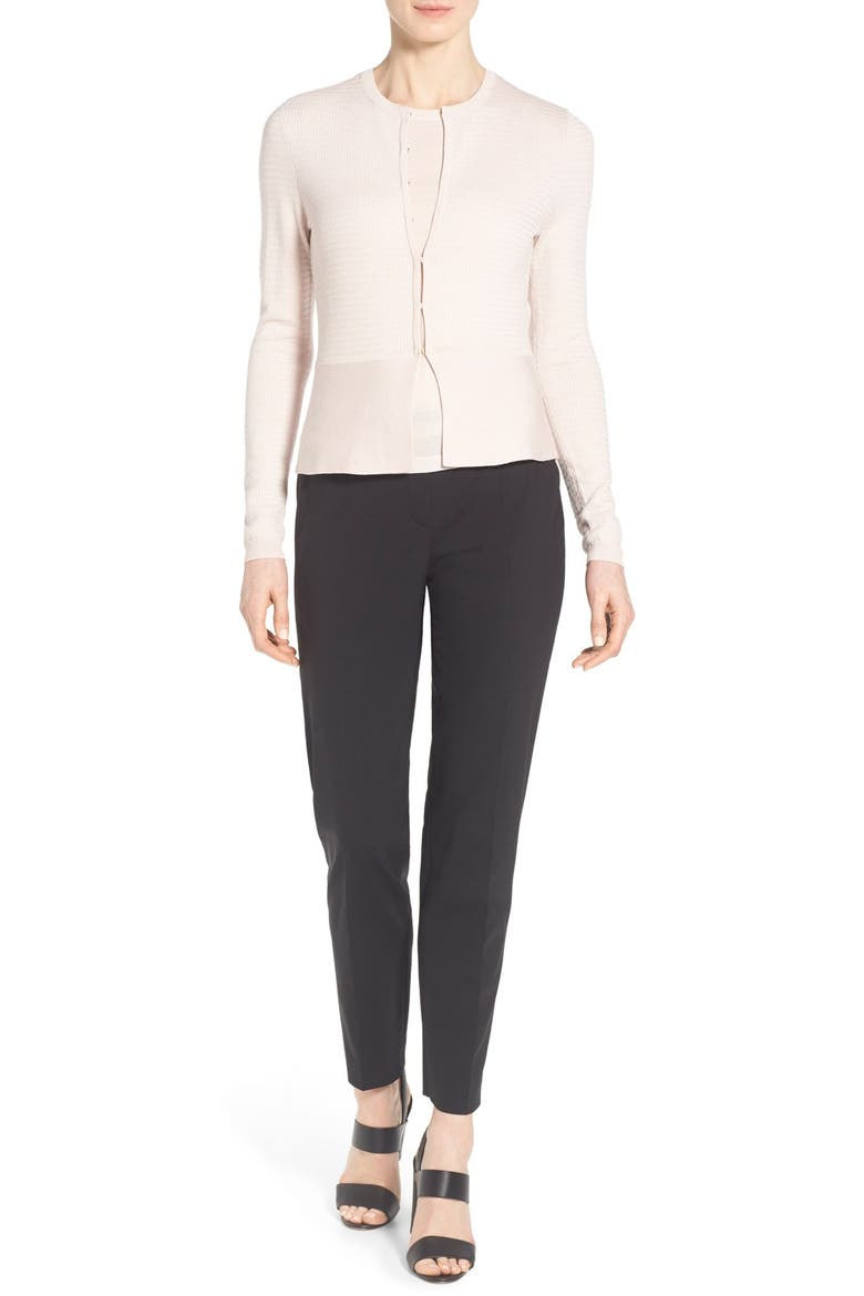 'Furana' Sleeveless Wool Shell, Alternate, color, PALE ROSE