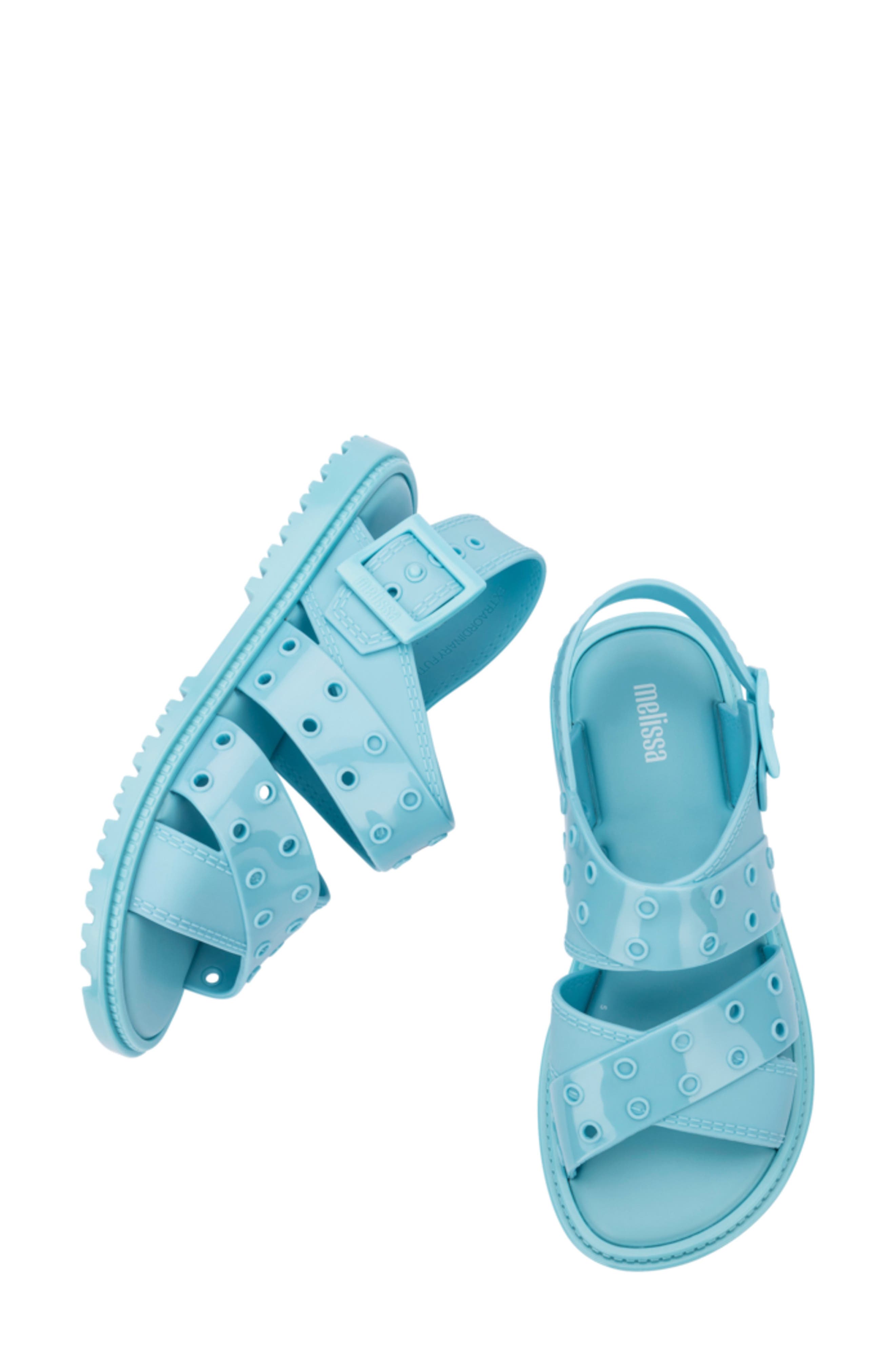 Melissa Lock Sandal, Alternate, color, Blue