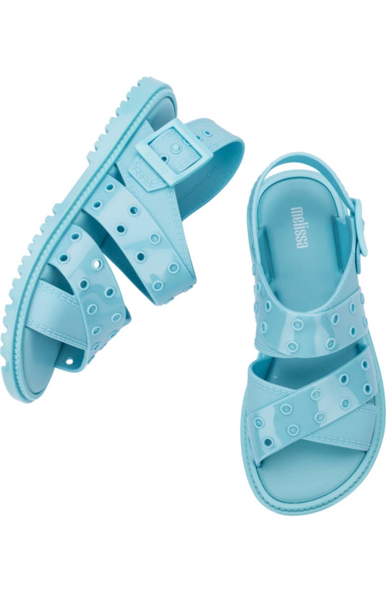 Melissa Lock Sandal, Alternate, color, Blue