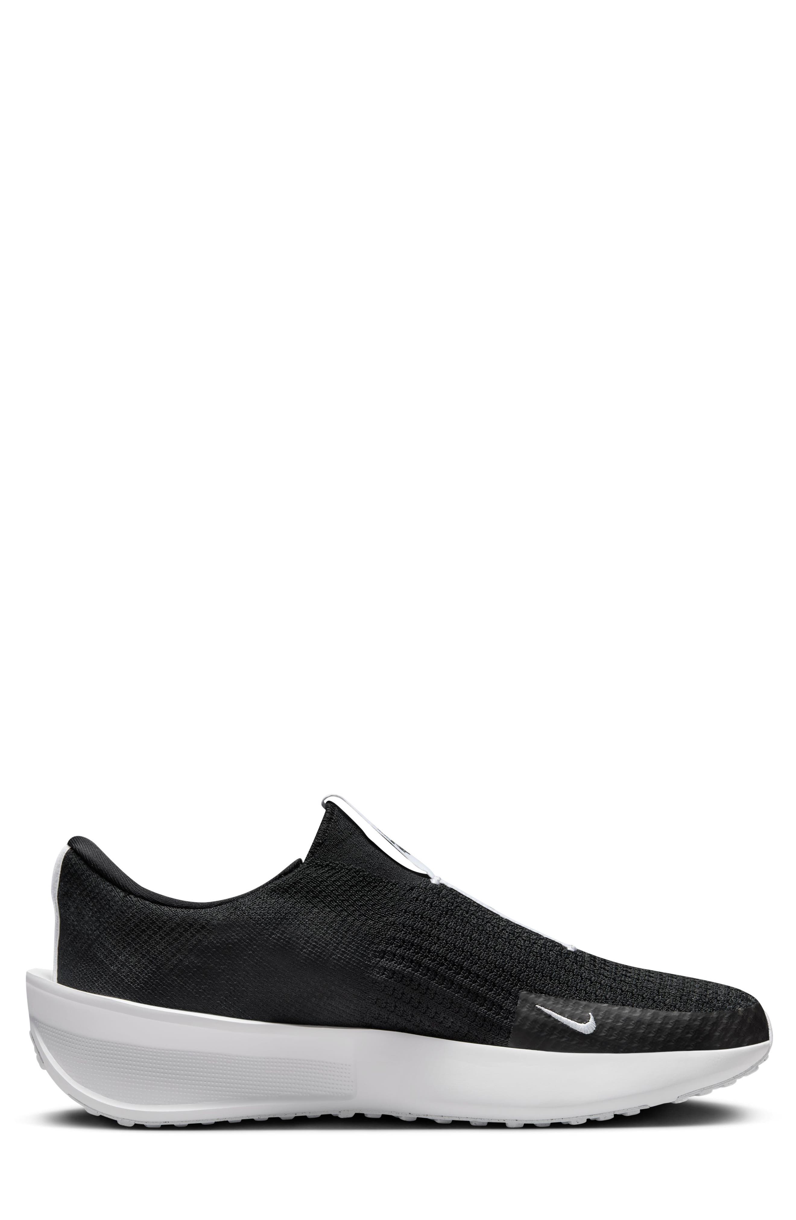 Nike Interact Run EasyOn Running Sneaker, Alternate, color, Black/ White/ Black