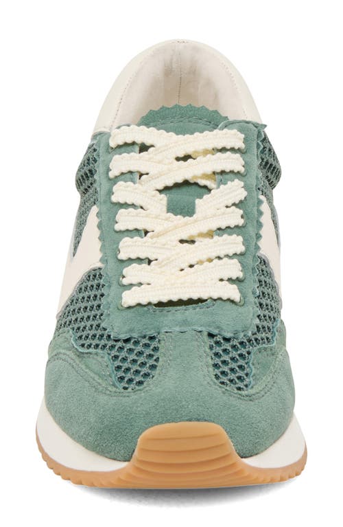 Dolce Vita B. Ntcd Mesh Sneakers Dk Green Woven Mesh In Green
