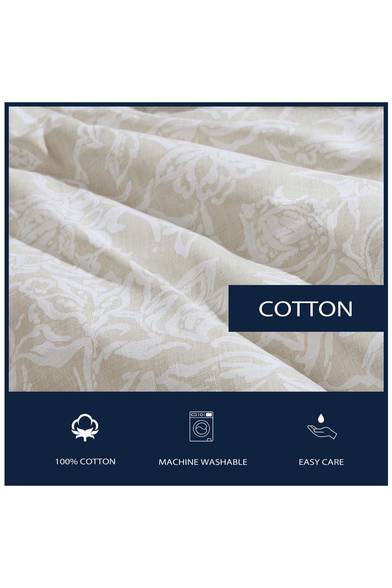 Tortola Cotton Comforter Set, Alternate, color, TWINE