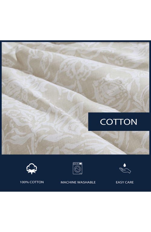 Nautica Tortola Cotton Comforter Set In Twine