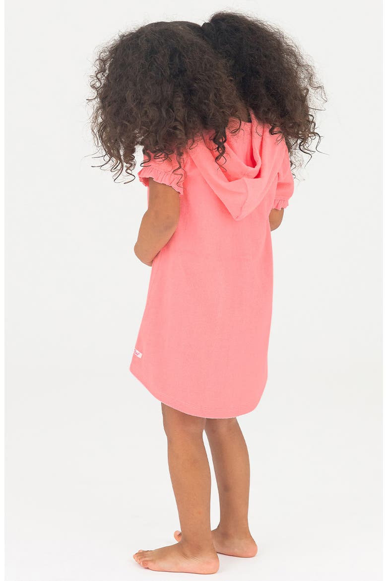 Terry Cloth Swim Cover-Up, Alternate, color, BUBBLEGUM PINK