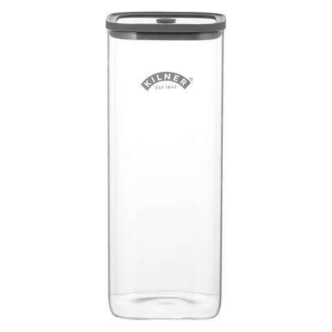 Fresh Storage Square Jar, Borosilicate Glass Food Container