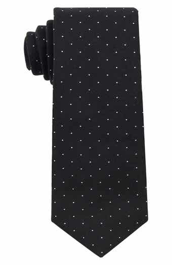 CONSTRUCT Dot Print Cotton Tie