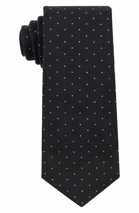 CONSTRUCT Dot Print Cotton Tie