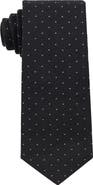 CONSTRUCT Dot Print Cotton Tie