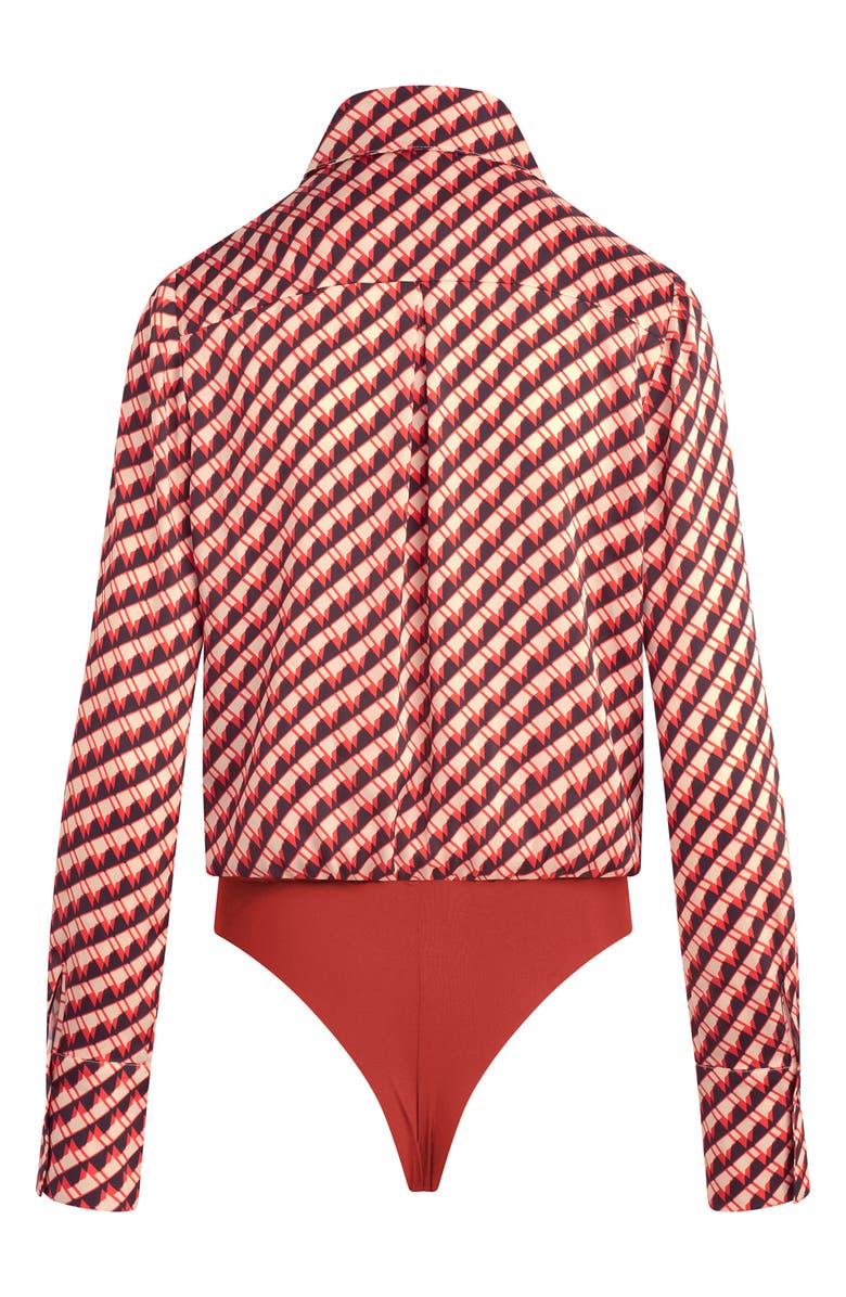 Favorite Daughter The Take Me Seriously Bodysuit, Alternate, color, Retro Rouge Hounds