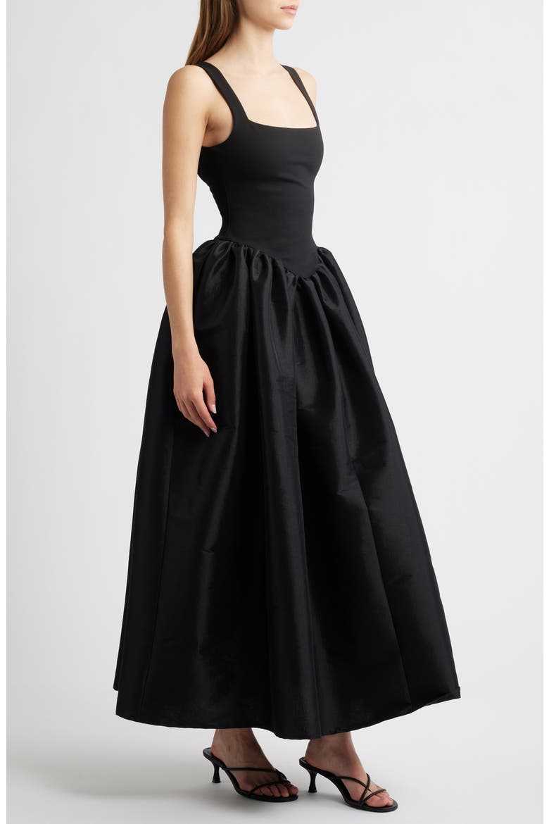 Elsa Sleeveless Gown, Alternate, color, BLACK