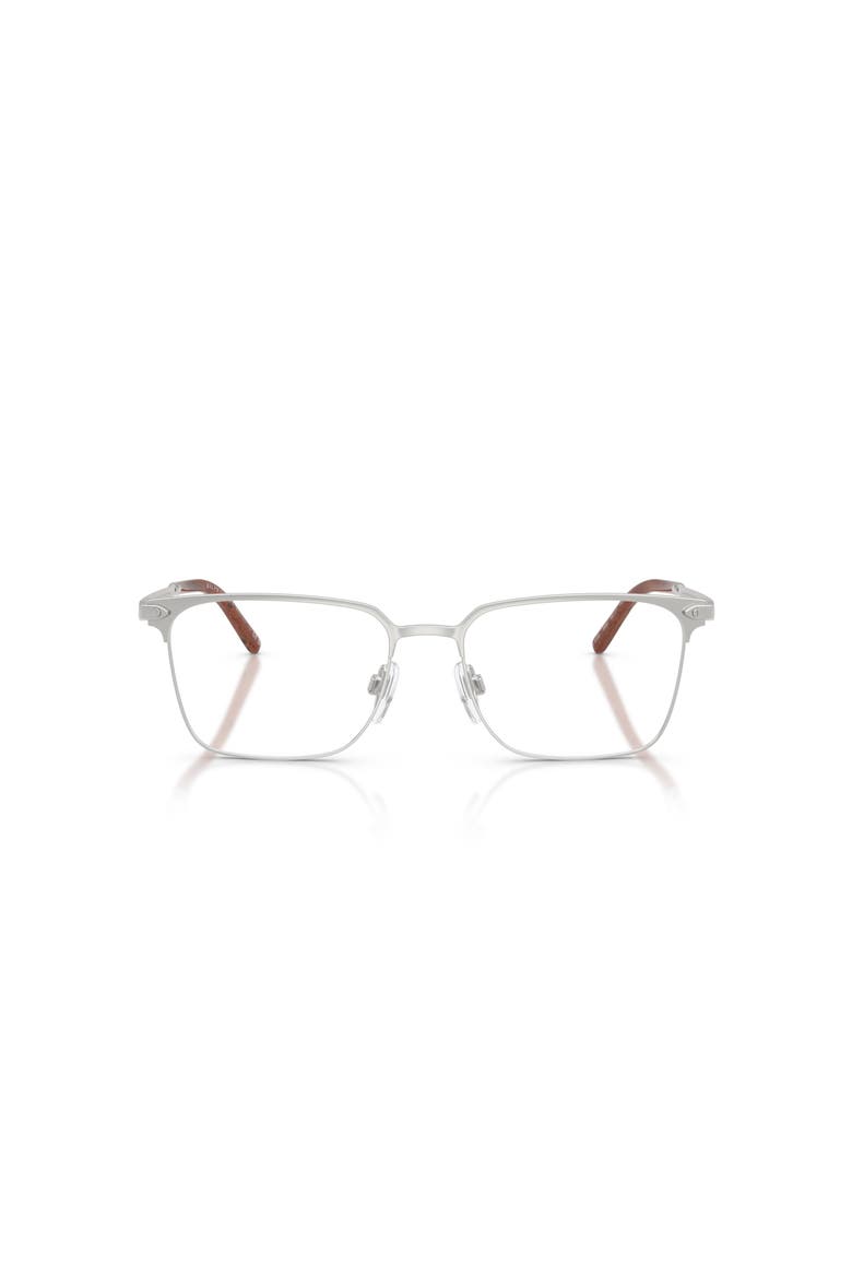 54mm Square optical glasses, Alternate, color, Transparent
