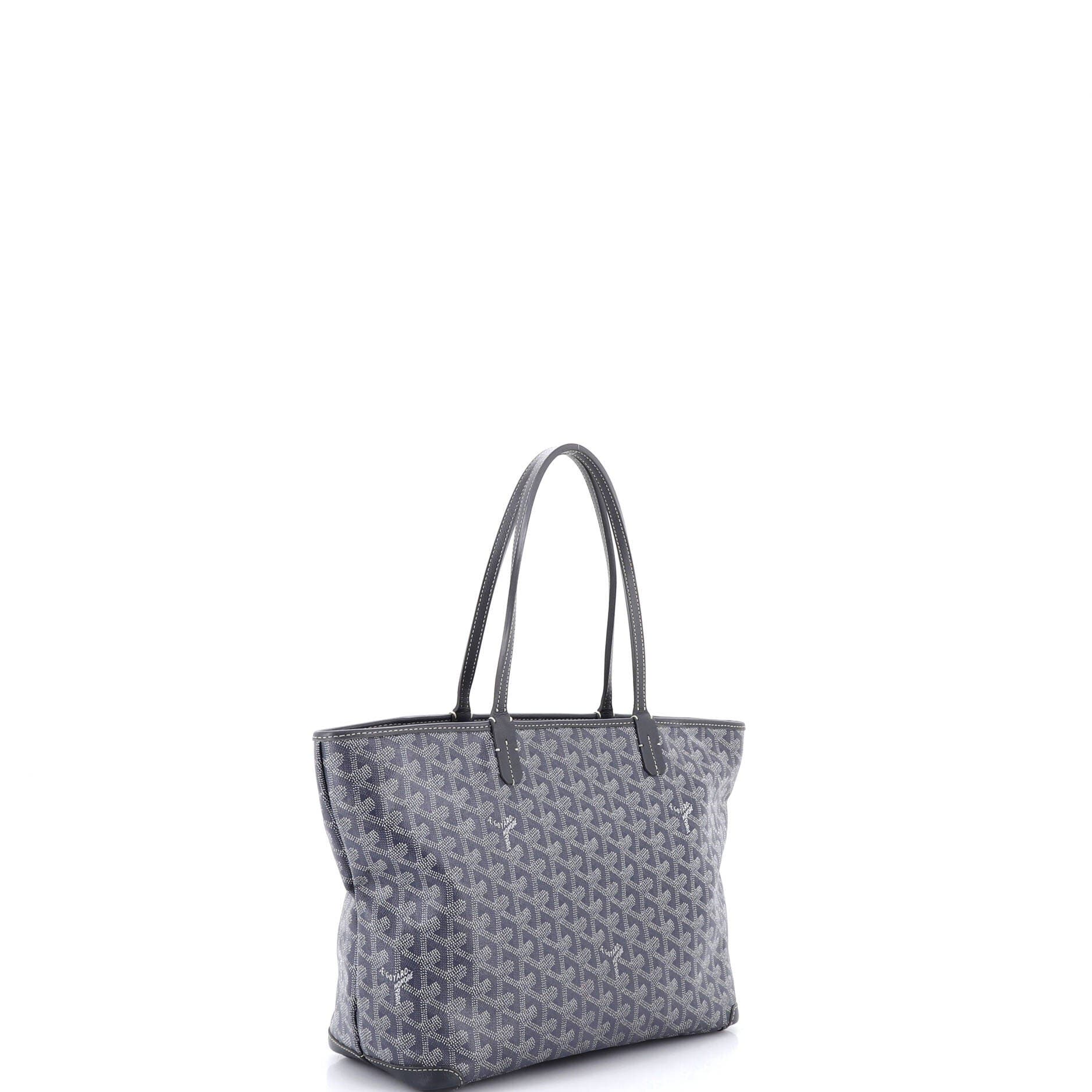 Pre-Owned Goyard Artois Tote Coated Canvas PM, Alternate, color, Gray