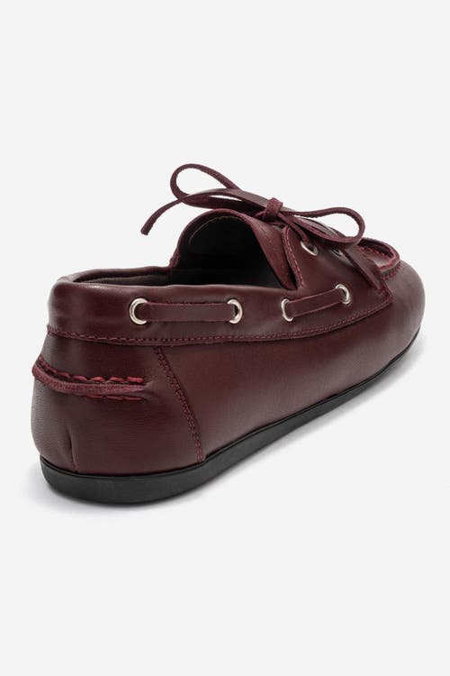 Forever & Always Shoes Serelis Leather Lace Up Loafer In Multi