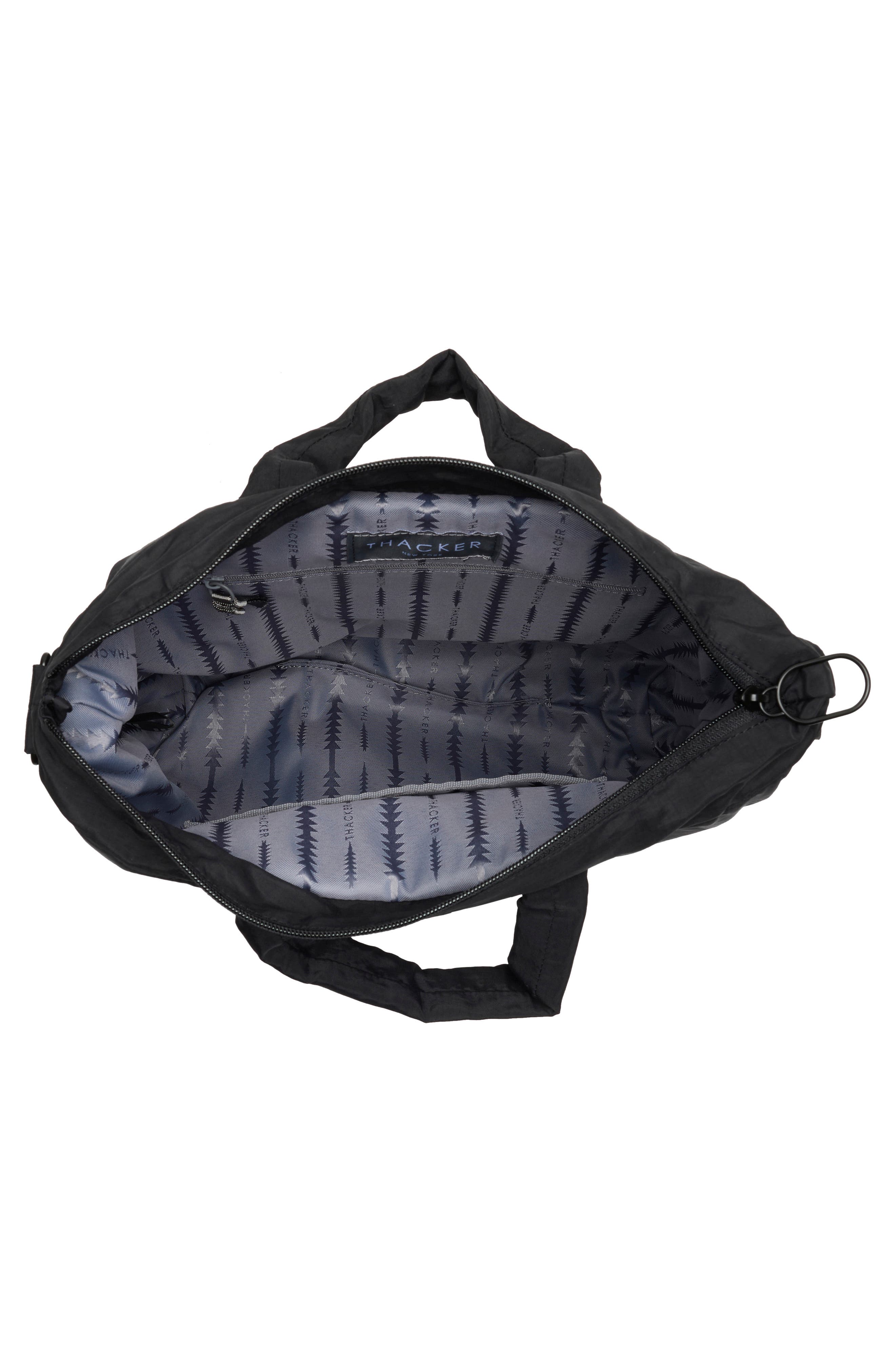 Thacker N/S Nylon Tote Bag, Alternate, color, Black