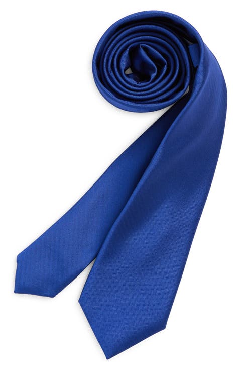 Kids' Ugo Solid Satin Tie (Big Kid)