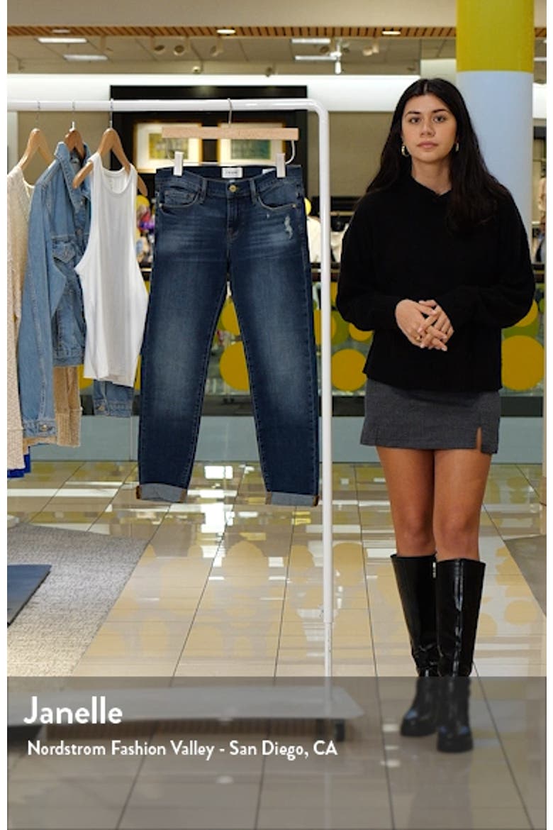Le Garcon Ankle Boyfriend Jeans video