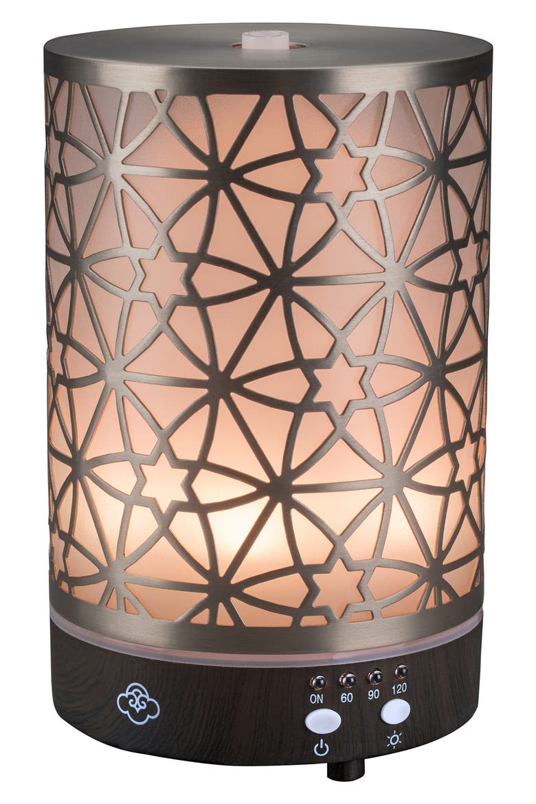 Nexus Metal Ultrasonic Aroma Diffuser, Alternate, color, SILVER