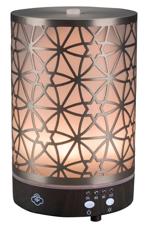 Serene House Nexus Metal Ultrasonic Aroma Diffuser In Silver