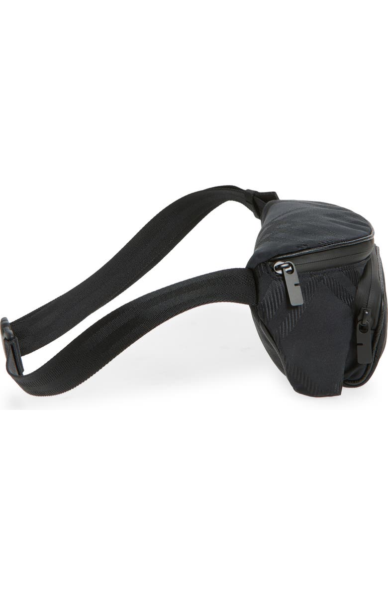 Burberry Small Check Belt Bag, Alternate, color,