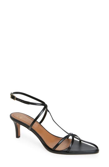 Atp Atelier Torno Ankle Strap Sandal In Black