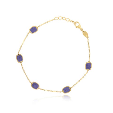 Amethyst Icon Bracelet