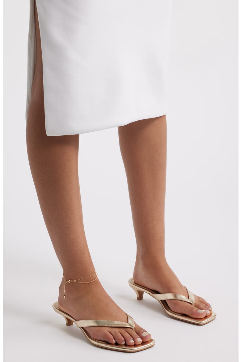 Draped Chain Anklet, Alternate, color, GOLD