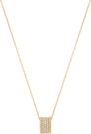 Bearfruit Jewelry 14k Gold Plated Rosa Necklace Dainty Trendy Statement Gift