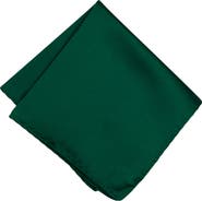 Brooklyn Brigade Men's Solid Satin Pocket Square