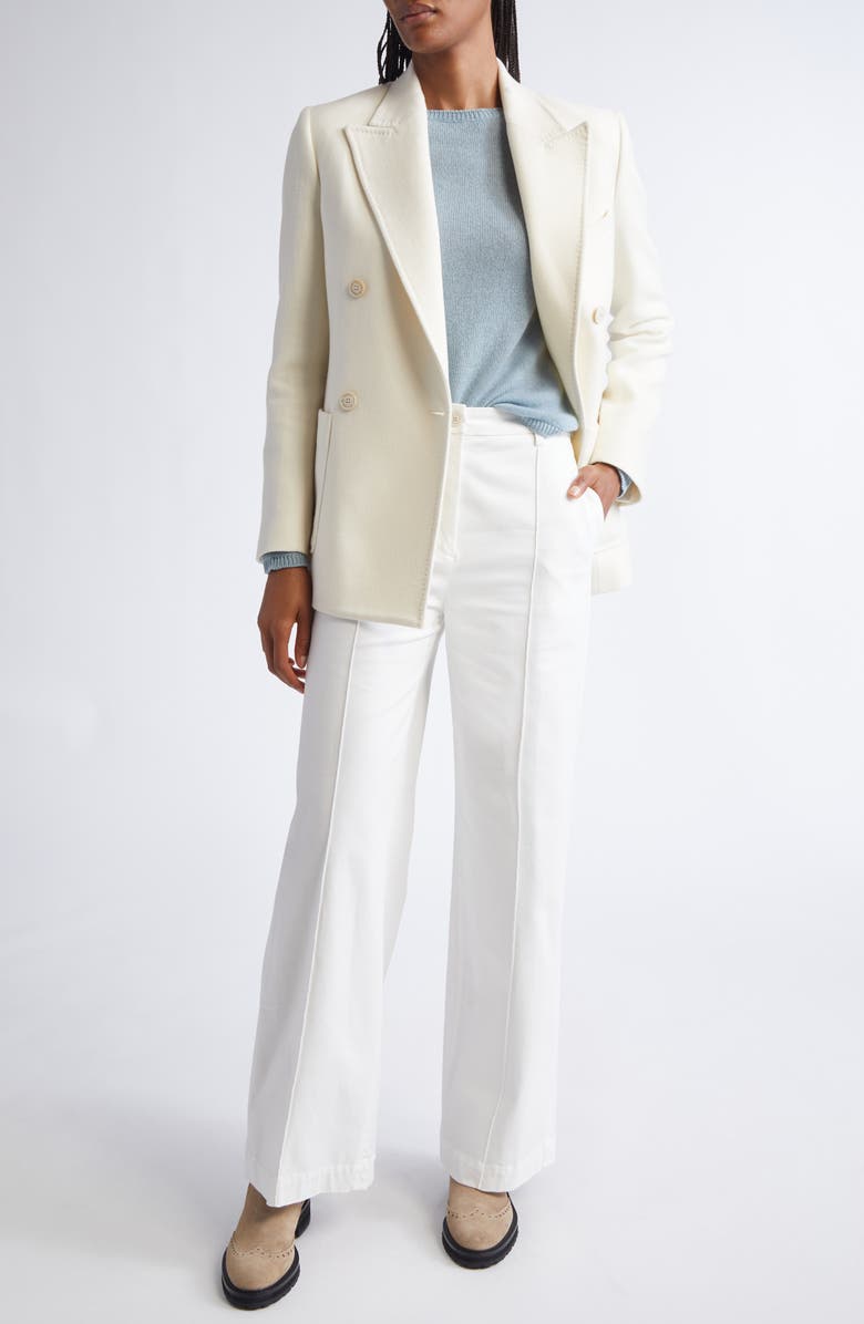 Eleventy Fine Gauge Cashmere Sweater, Alternate, color, Aqua