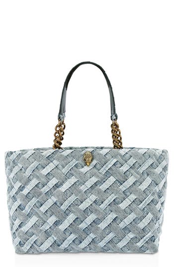 Kurt Geiger London Kensington Soft Denim Shopper Bag