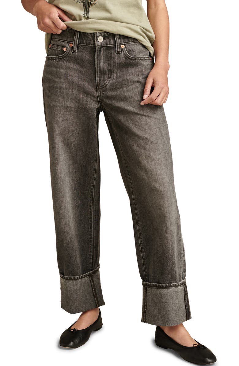 Lucky Brand The Baggy Jeans, Main, color, Eclipse