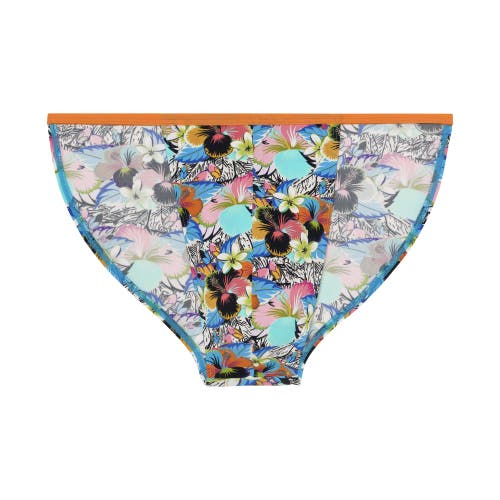Hom Usa Funky Styles Tanga Briefs In Blue