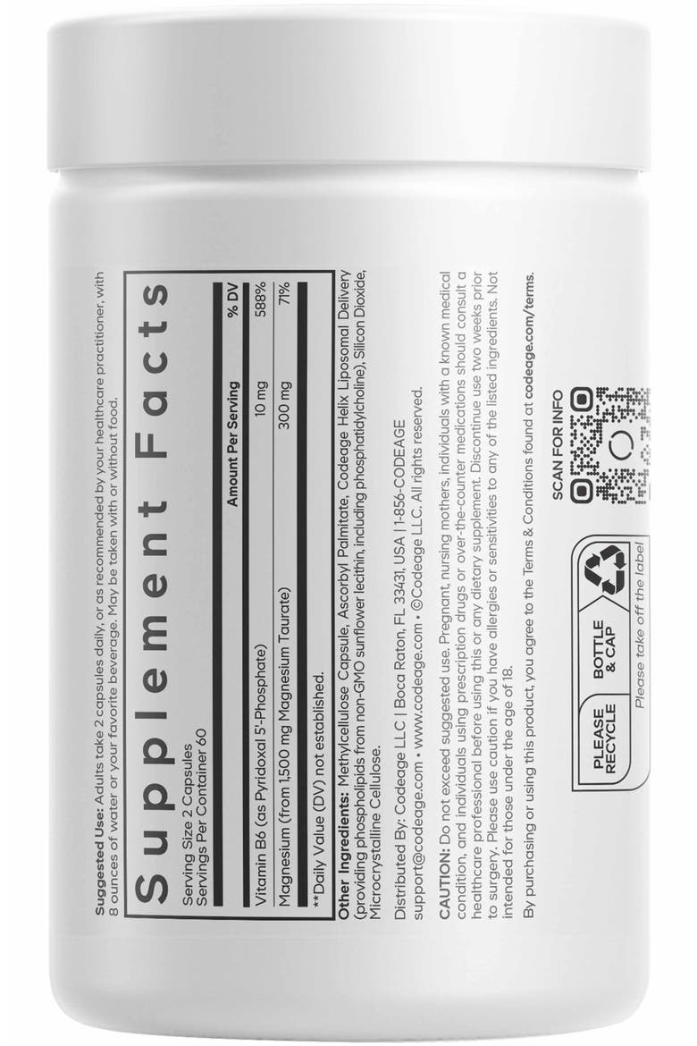 Liposomal Magnesium Taurate+ Mineral Supplement, Alternate, color, White