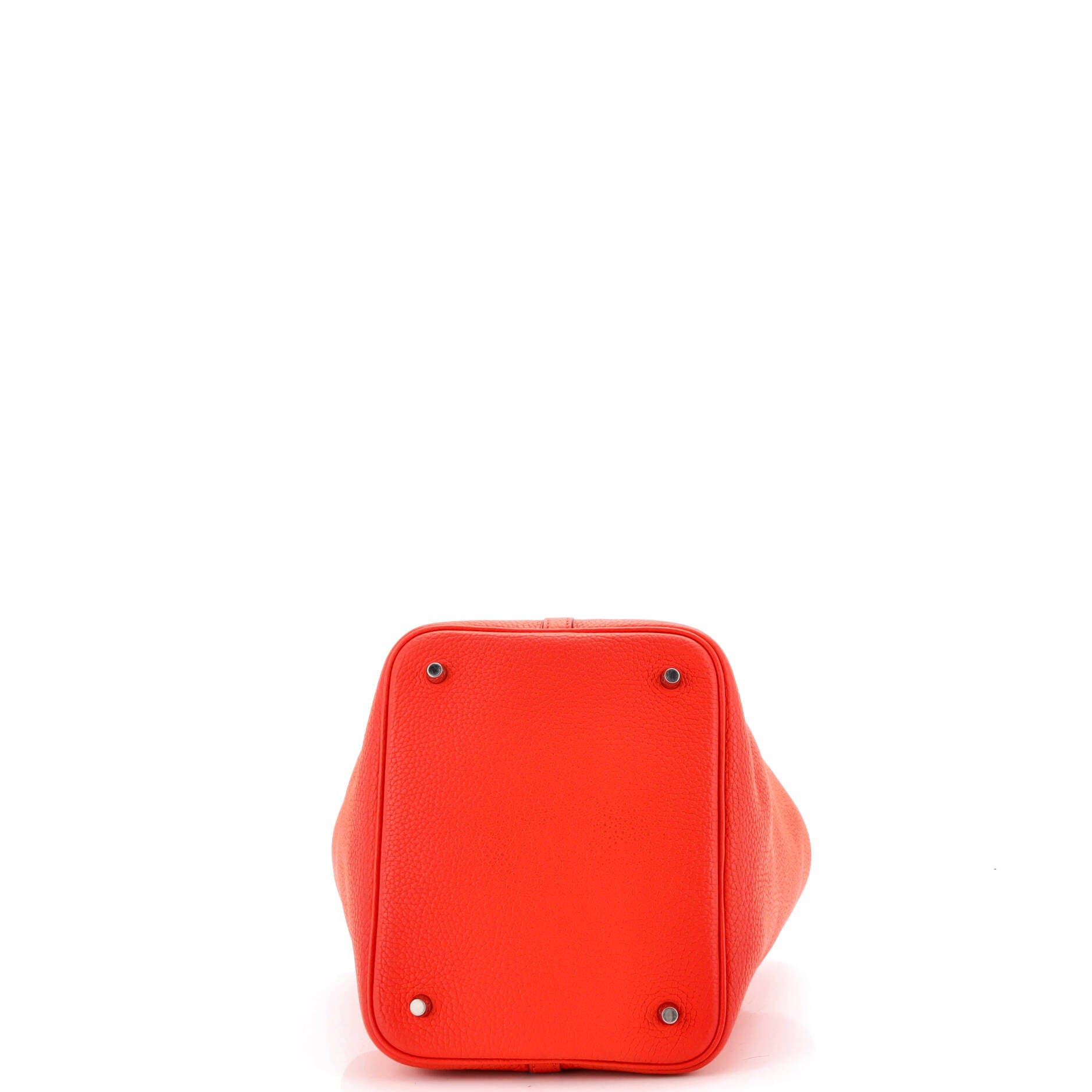 Picotin Lock Bag Clemence MM, Alternate, color, Orange Poppy